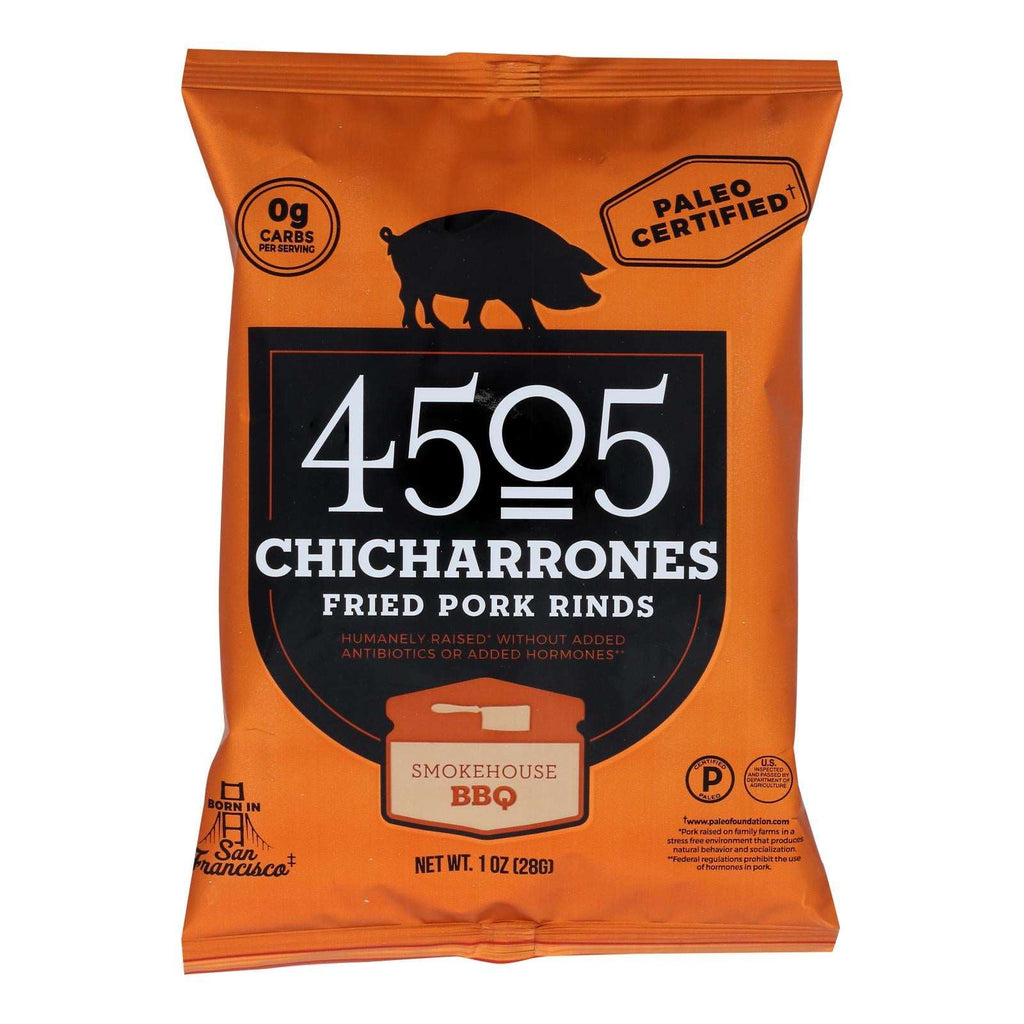 4505 Chicharones Smokehouse BBQ (Pack of 12 - 1oz) - Cozy Farm 