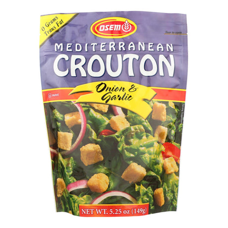 Osem Croutons Onion/Garlic - 8 Pack - 5.25 Oz (Case of 8) - Cozy Farm 