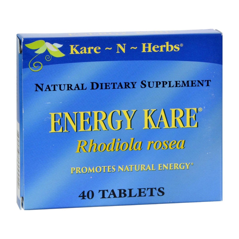 Kare-N-Herbs Energy Kare (Pack of 40 Tablets) - Cozy Farm 