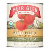 Muir Glen Authentic Italian Peeled Whole Plum Tomatoes - 28 oz. - Case of 12 - Cozy Farm 
