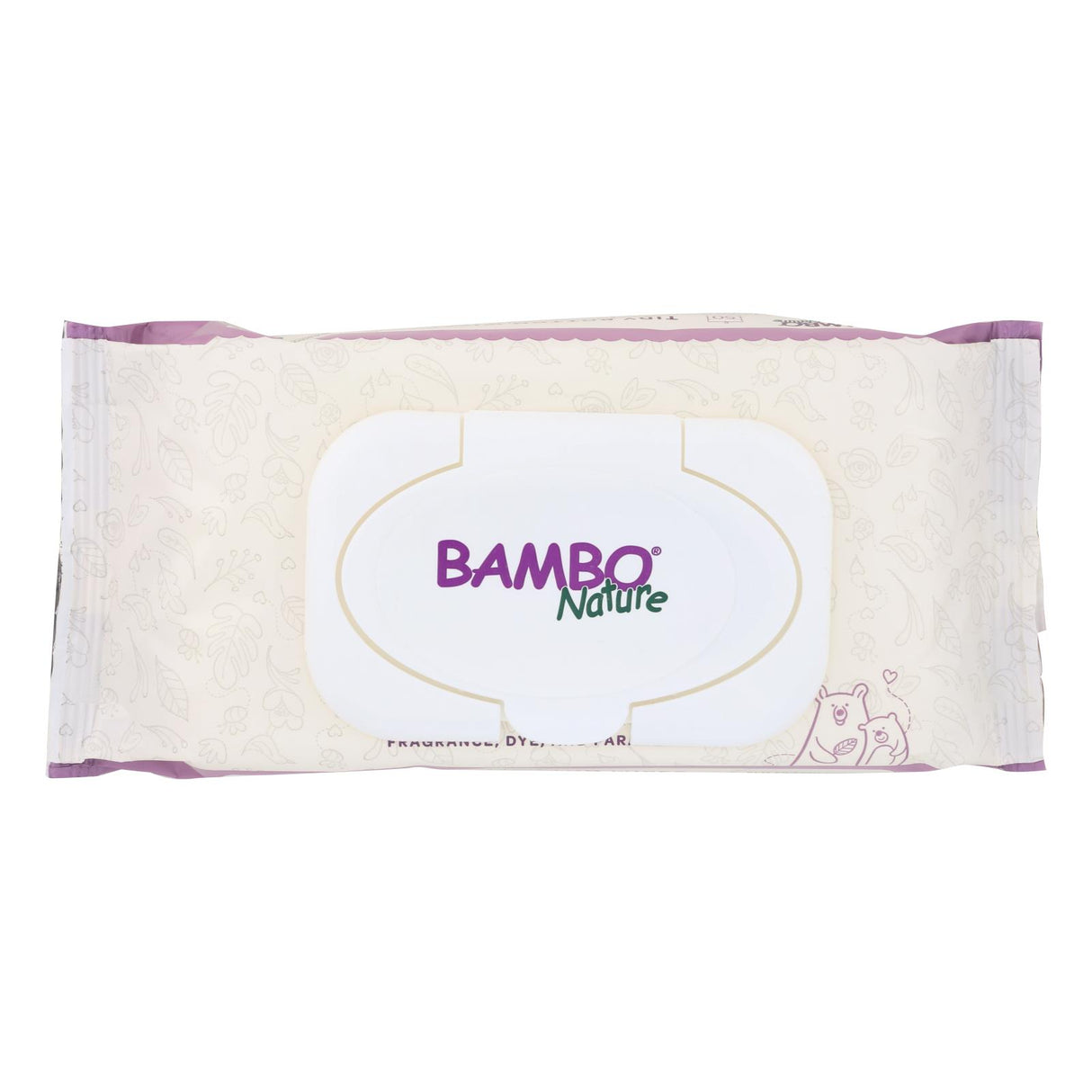 Bambo Nature Wet Wipes - Tidy Bottom - 50 Ct - Case of 24 - Cozy Farm 