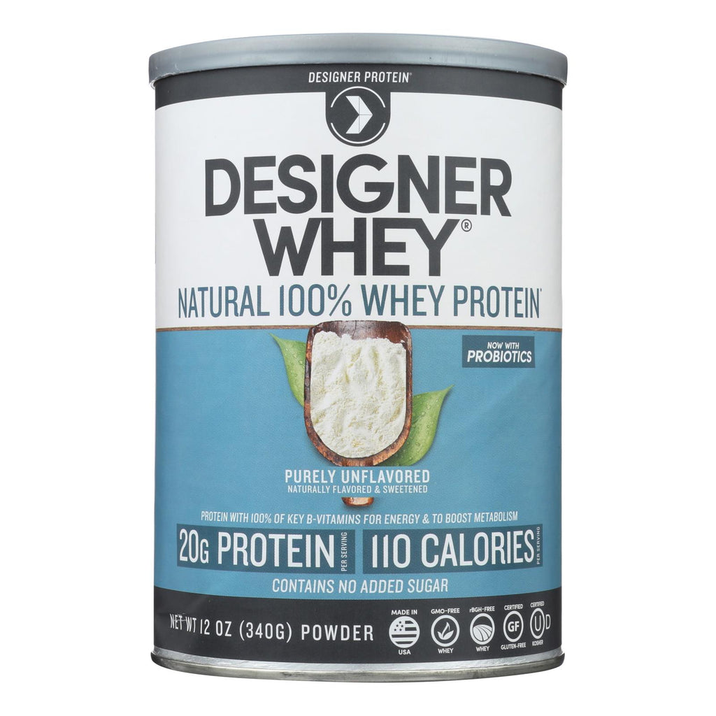Designer Whey: 12oz Natural Protein Supplement for Athletes - Cozy Farm 