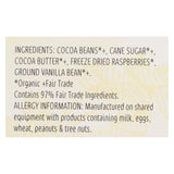 Theo Chocolate Organic Chocolate Bar - Classic - Dark Chocolate - 70 Percent Cacao - Raspberry - 3 Oz Bars - Case Of 12 - Cozy Farm 