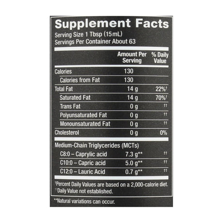 Nutiva Organic MCT Oil, 32 Fl Oz - Cozy Farm 