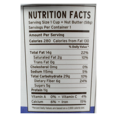 Purely Elizabeth Blueberry Walnut Protein Oat Cups - 12 Pack, 2 Oz Each - Cozy Farm 