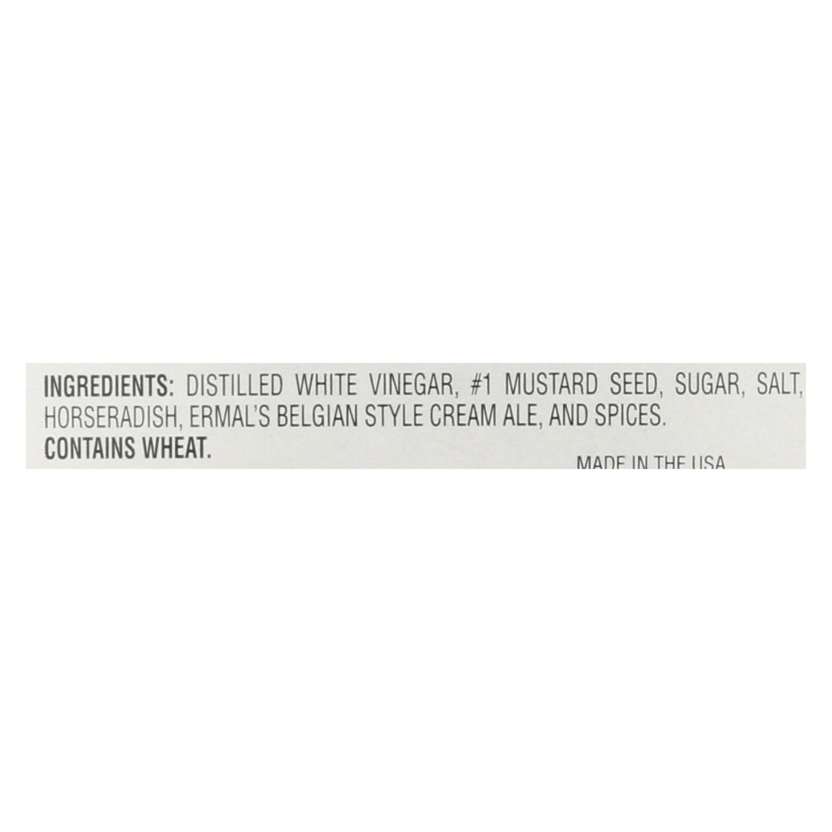 Woeber's Simply Supreme Craft Beer Mustard - Case Of 6 - 10 Oz. - Cozy Farm 