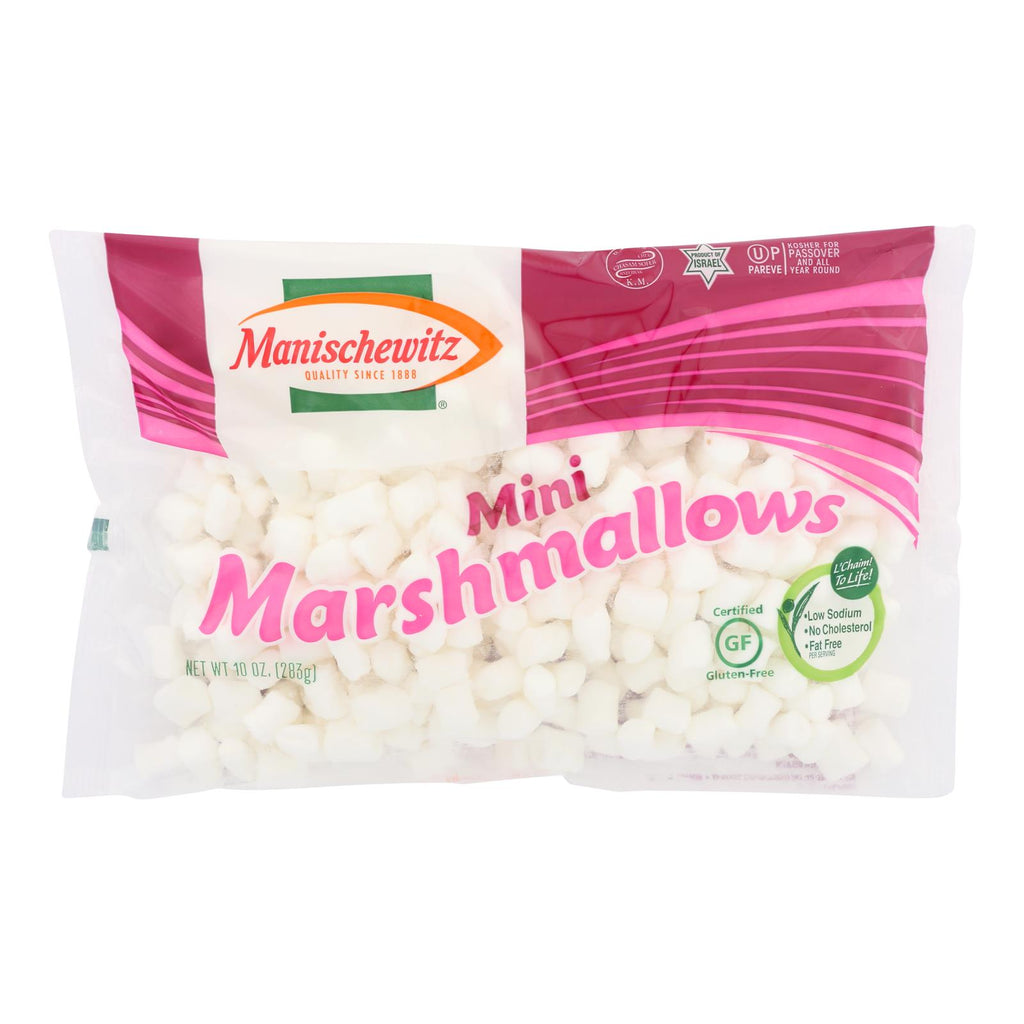 Manischewitz - Marshmllw Mini Kosher For Passover - Case Of 12-10 Oz - Cozy Farm 