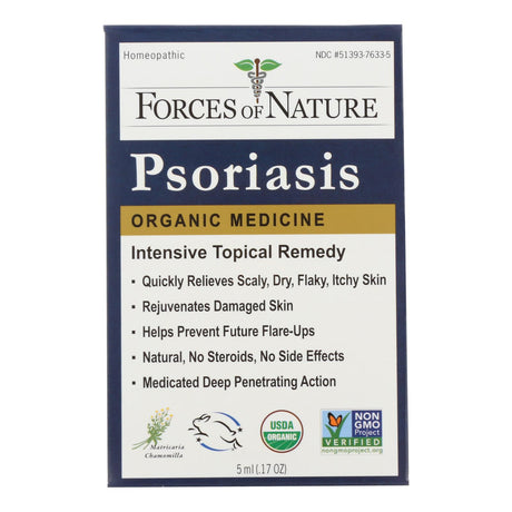 Forces of Nature Psoriasis Relief  (5 ml) - Cozy Farm 