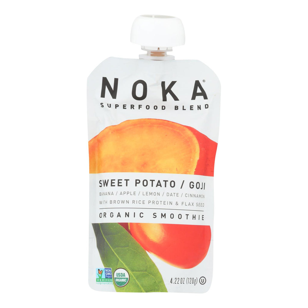 Noka Superfood Sweet Potato Goji Blend (Pack of 6) - 4.22 Oz. - Cozy Farm 