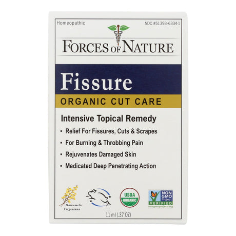 Forces Of Nature Organic Fissure Control (11ml) - Cozy Farm 