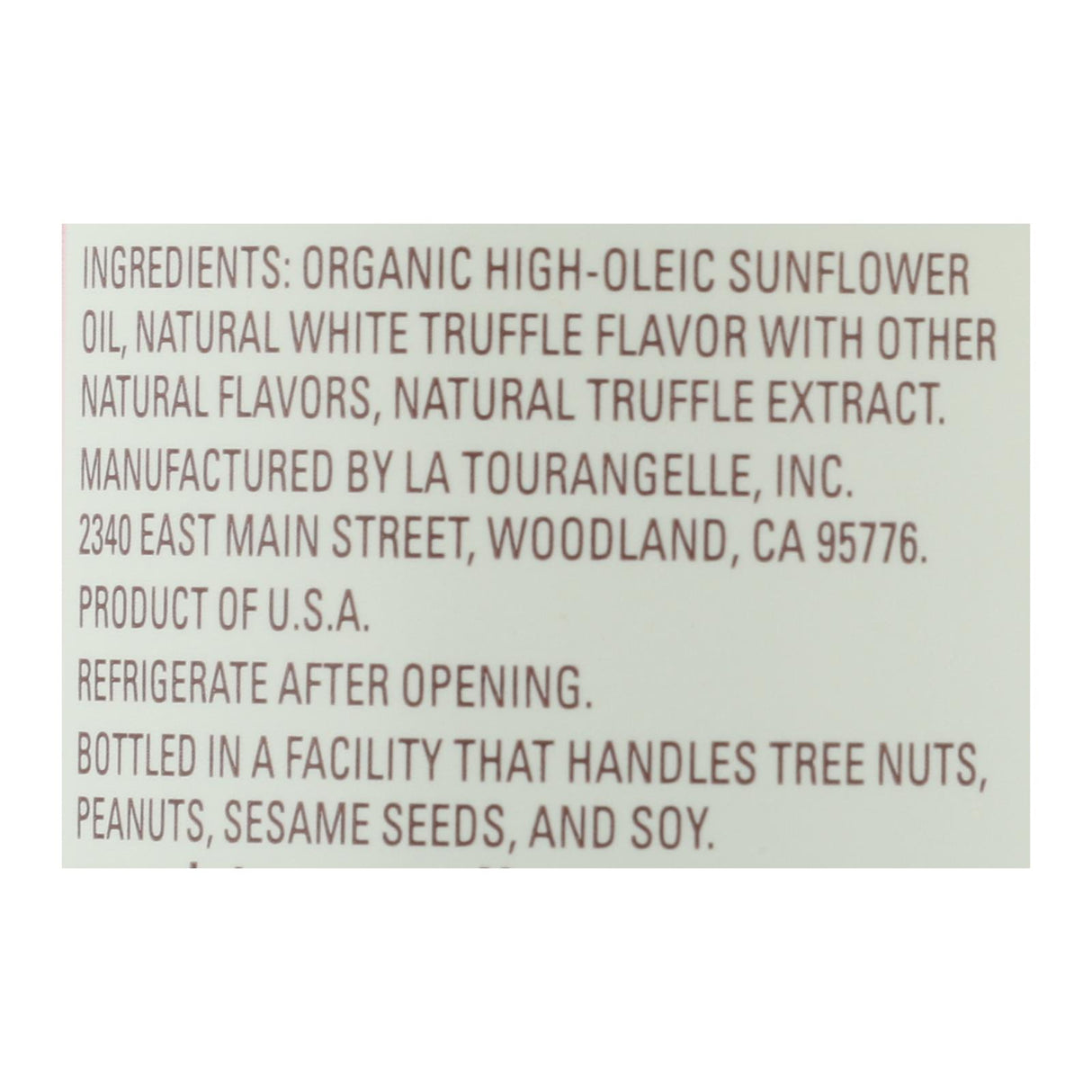 La Tourangelle White Truffle Oil (Pack of 6 - 8.45 Oz.) - Cozy Farm 