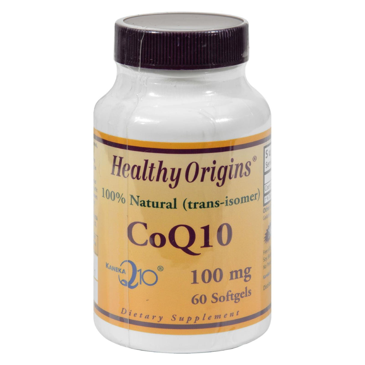 Healthy Origins CoQ10 Gels (Pack of 60 Softgels - 100 mg) - Cozy Farm 