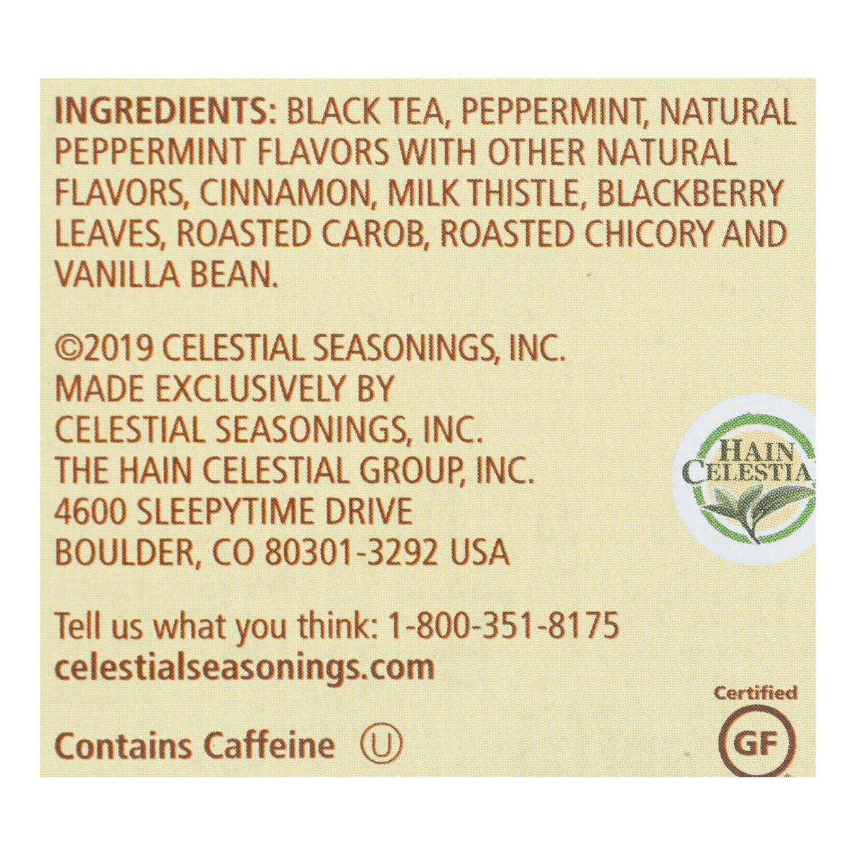 Celestial Seasonings Peppermint Peak Herbal Tea, 20-Count Bags (Pack of 6) - Cozy Farm 