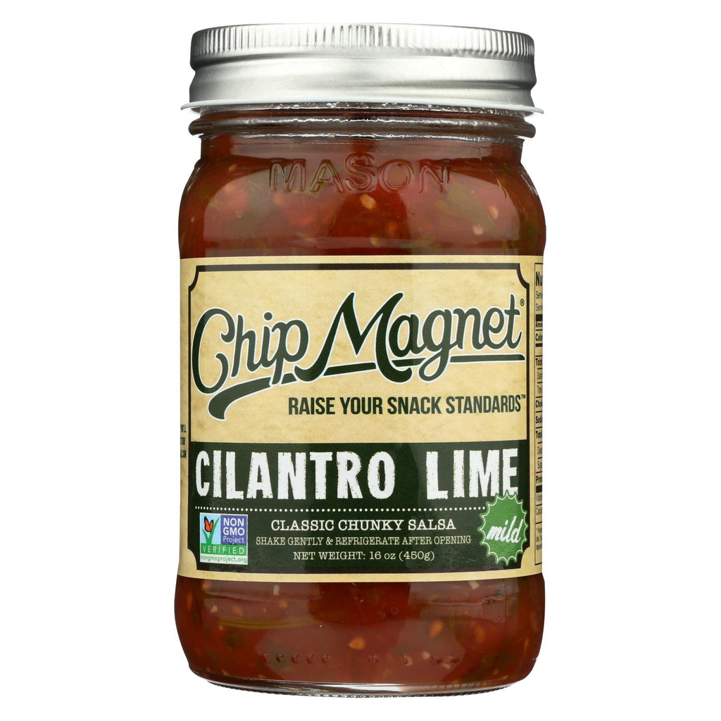 Chip Magnet Salsa Sauce Appeal (Pack of 6) - 16 Oz. - Cilantro, Lime & Salsa - Cozy Farm 