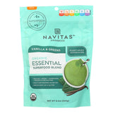Navitas Organics Essential Blend of Vanilla & Greens (Pack of 6 - 8.4 Oz.) - Cozy Farm 