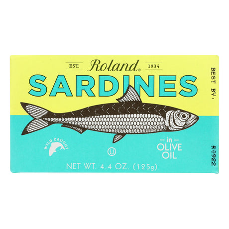 Roland Sardines in Olive Oil (Pack of 10 - 4.38 Oz.) - Cozy Farm 
