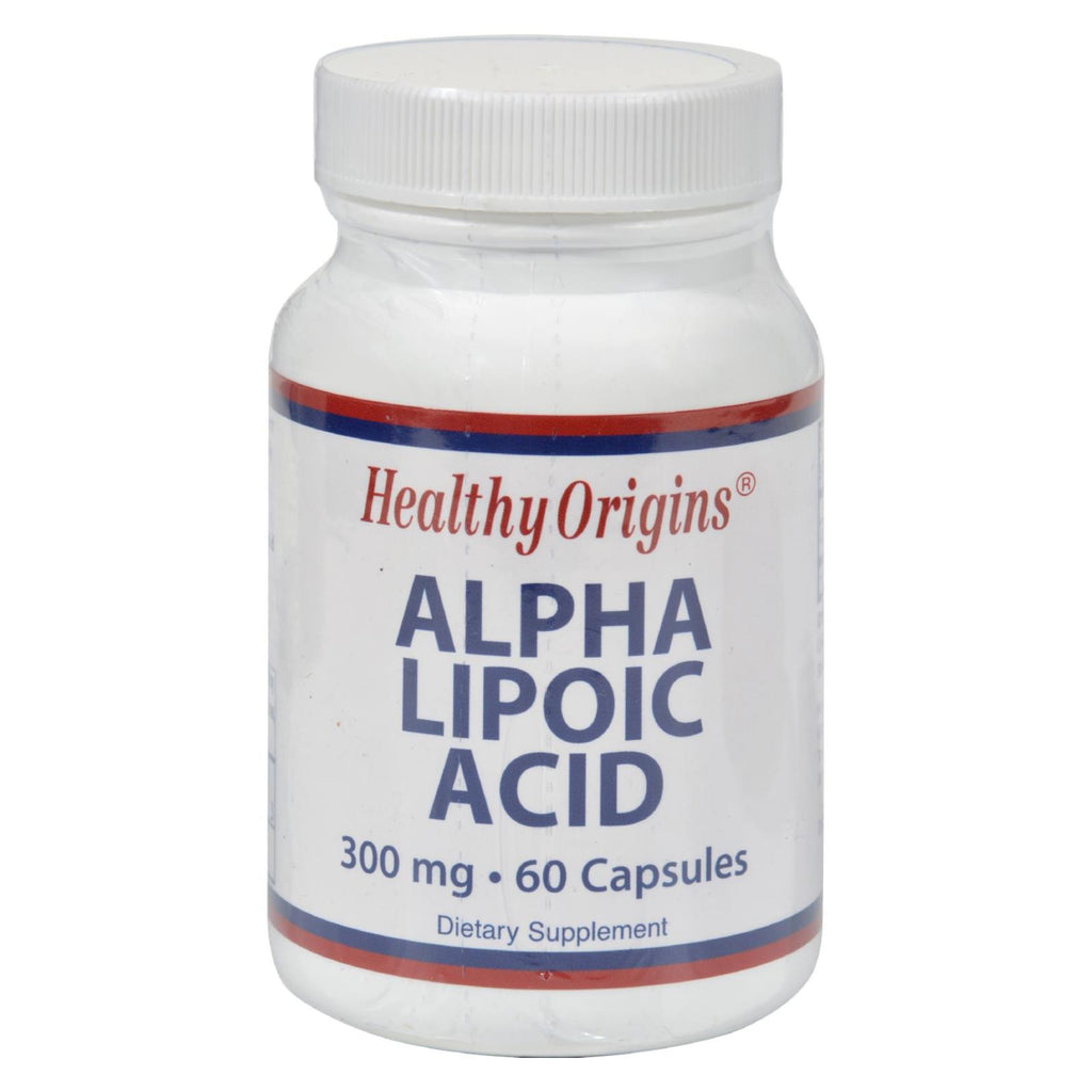 Healthy Origins Alpha Lipoic Acid (Pack of 60 Capsules) - 300 mg - Cozy Farm 