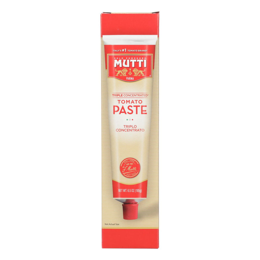 Mutti Tomato Paste - Trip Conc Tb - 6.5 Oz, Case of 12 - Cozy Farm 