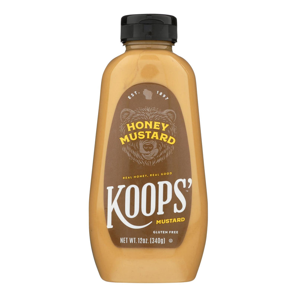 Koops' Honey Mustard (Pack of 12 - 12 Oz.) - Cozy Farm 