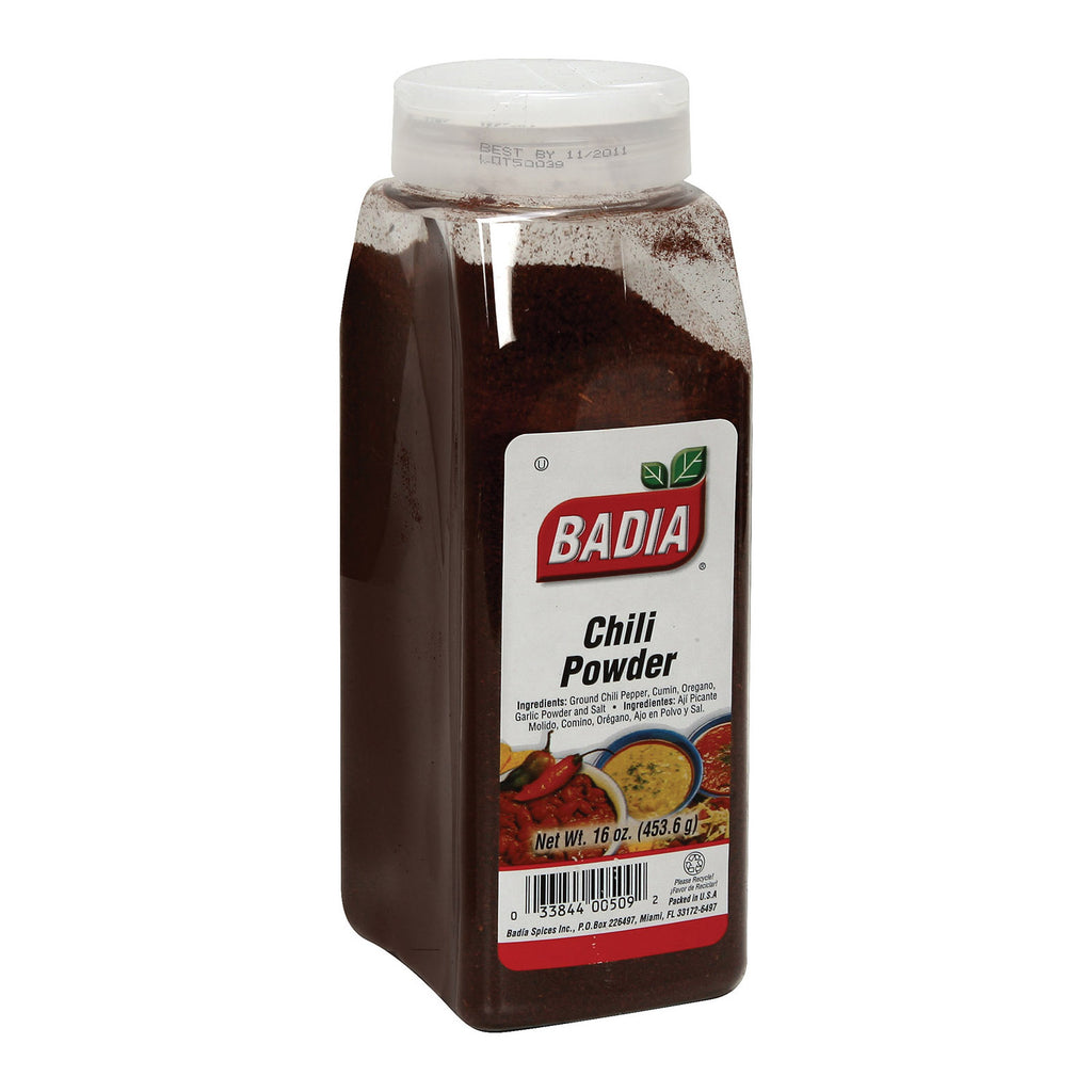 Badia Spices - Chili Powder - 16 Oz. - Case of 6 - Cozy Farm 