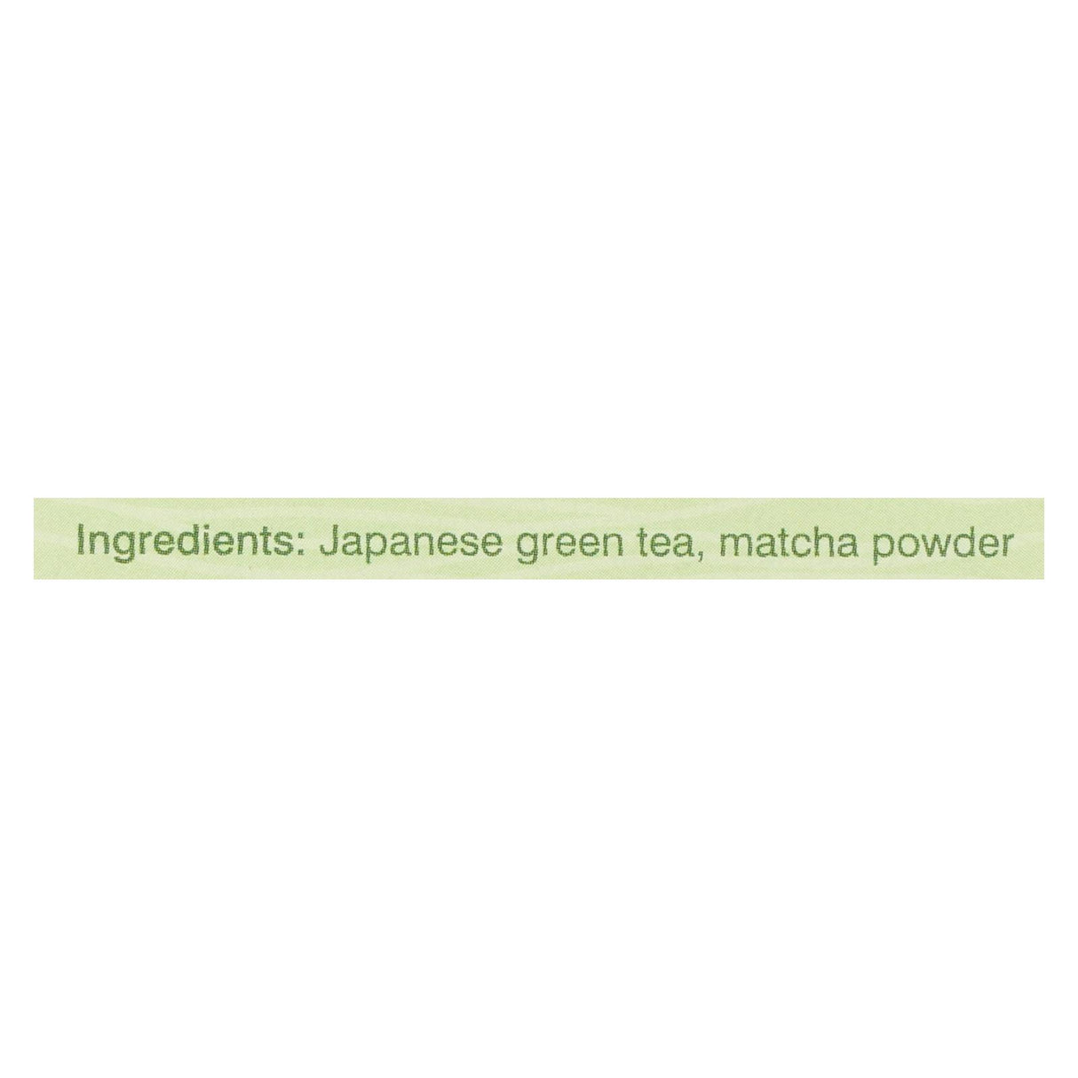 Matcha Love Green Tea Traditional Flavor Tea Bags (Pack of 6 - 10 ct) - Cozy Farm 