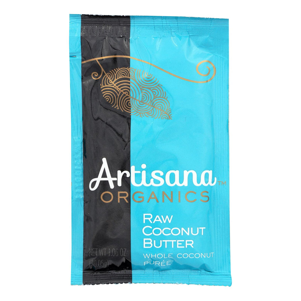 Artisana Organic Raw Coconut Butter - 1.06 Oz Squeeze Packs - Case of 10 - Cozy Farm 