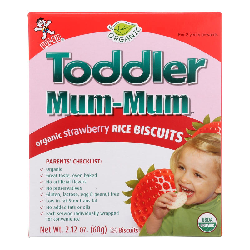 Hot Kid Toddler Mum Strawberry (Pack of 6) 2.12 Oz. - Cozy Farm 