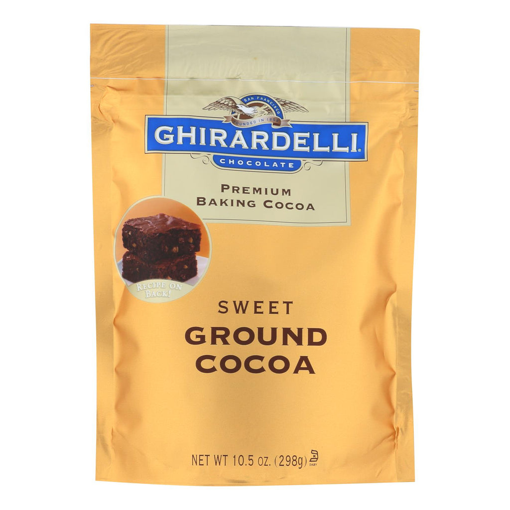 Ghirardelli Premium Sweet Ground Baking Cocoa, 10.5 Oz (Pack of 6) - Cozy Farm 