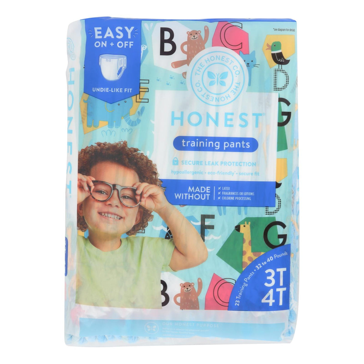 Honest Company Training Pants 3T-4T (23-Pack) - Cozy Farm 