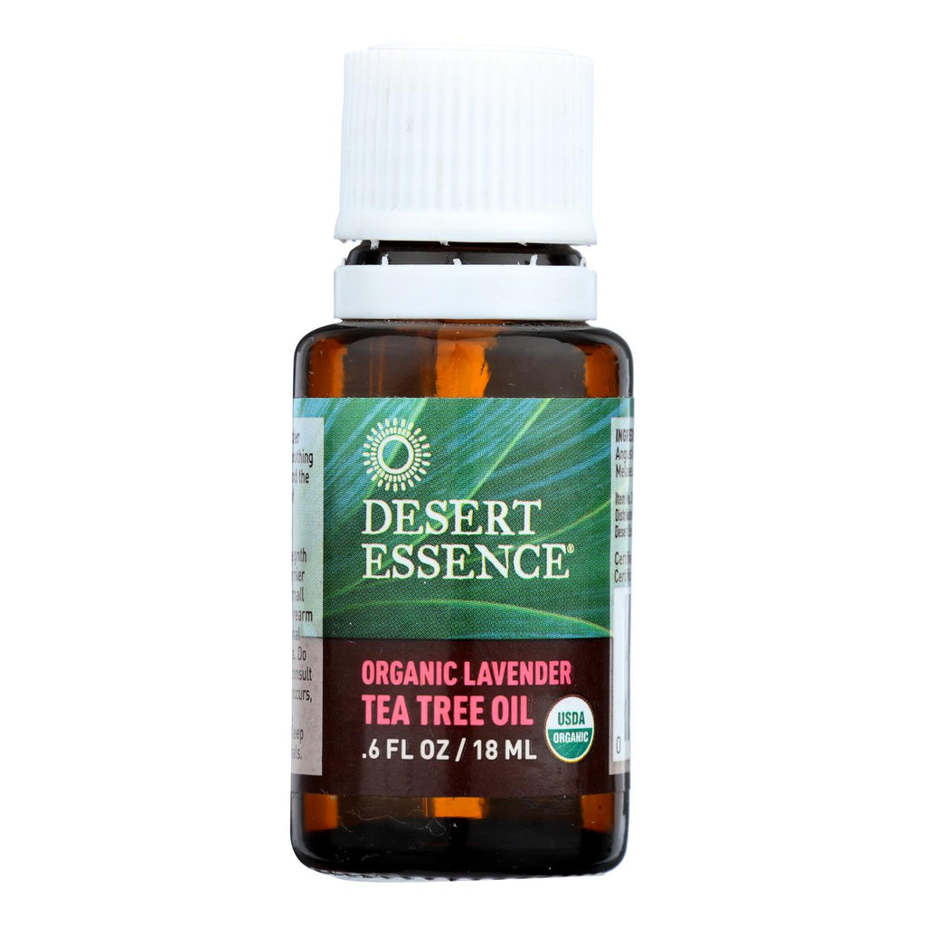 Desert Essence - Oil Lavender And Tea Tree - 0.6 Fl Oz - Cozy Farm 