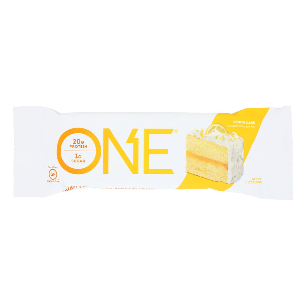 One Brand Lemon Cake Flavored Protein Bar (Pack of 12 - 60 Grams) - Cozy Farm 