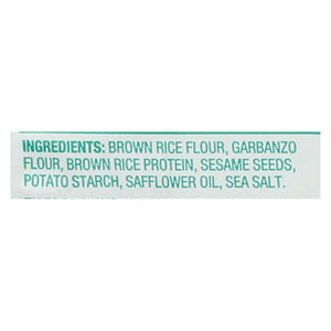 Crunchmaster Protein Crackers - Sea Salt - 3.54 Oz. (Pack of 12) - Cozy Farm 