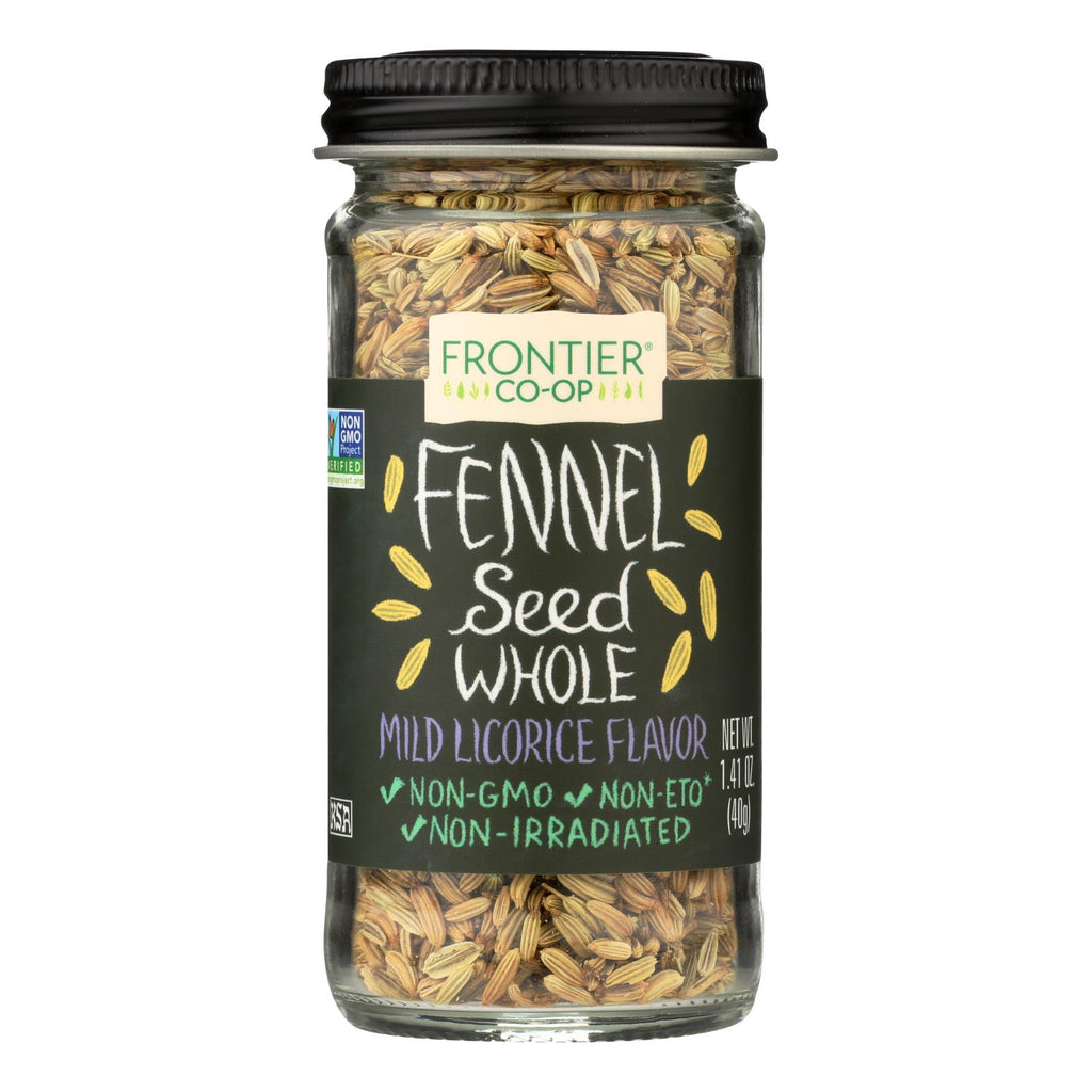 Frontier Herbs Fennel Seed Whole - 1.41 Oz - Cozy Farm 