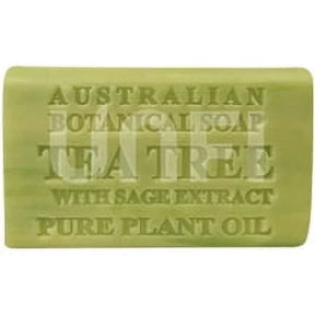 Australian Botanical Soap - Tea Tree Bar Soap, 6.6 oz - Natural Skin Cleanser