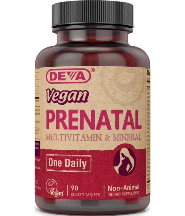 Deva Prenatal Vegan Multivitamin & Mineral: Support Mom & Baby Naturally (90 Tablets)