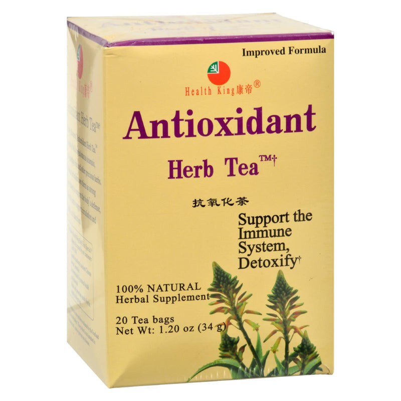 Health King Medicinal Teas Antioxidant Herb Tea - 20 Tea Bags - Cozy Farm 