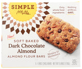 Simple Mills Soft Baked Peanut Butter Chocolate Chip Bars, 5.99 Oz (Case of 6) - Cozy Farm 
