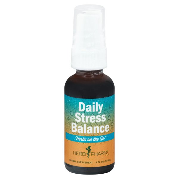 Herb Pharm Daily Stress Balance Herbal Supplement for Stress Relief - Cozy Farm 