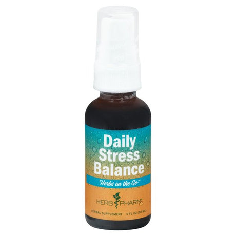 Herb Pharm Daily Stress Balance Herbal Supplement for Stress Relief - Cozy Farm 
