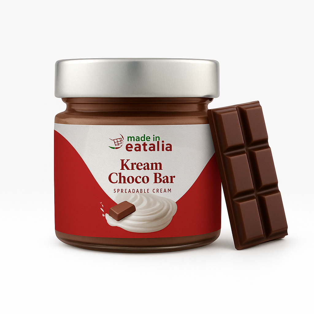 Made In Eatalia Kream Choco Bar Chocolate Spreadable Cream, 200g