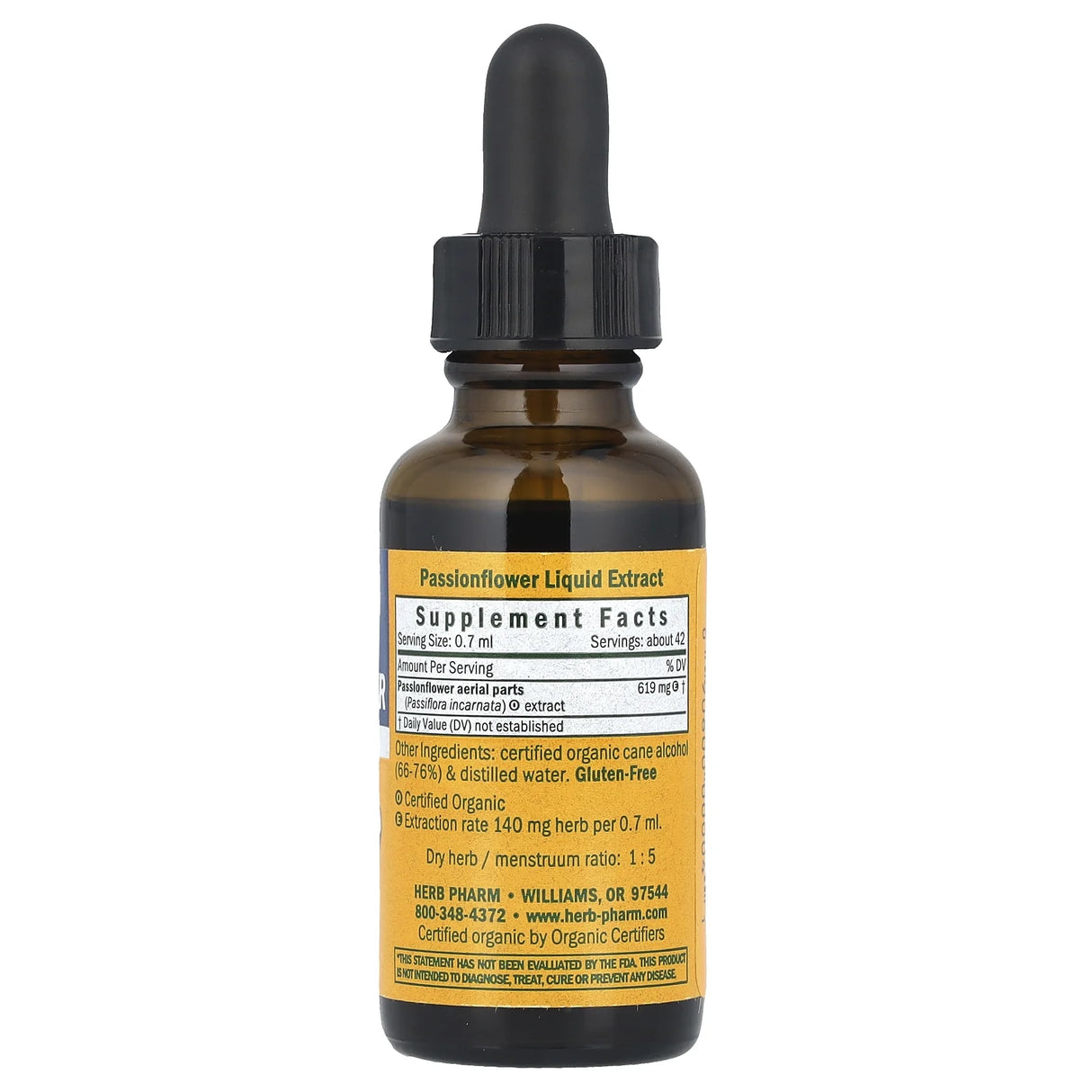 Herb Pharm Passionflower Liquid Herbal Extract - 1 Fl Oz
