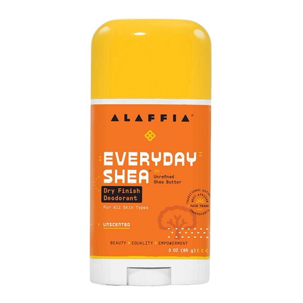 Alaffia -  Dry Finish Unscented Charcoal Deodorant - 3 Oz - Cozy Farm 
