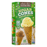 Let's Do Gluten Free Sugar Ice Cream Cones, Case of 12, 4.6 Oz Each