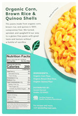 Ancient Harvest Organic Quinoa Supergrain Pasta Shells, 8 oz, Pack of 12