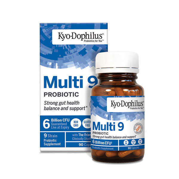 Kyolic Kyo-dophilus 9 Probiotic Supplement, 180 Capsules