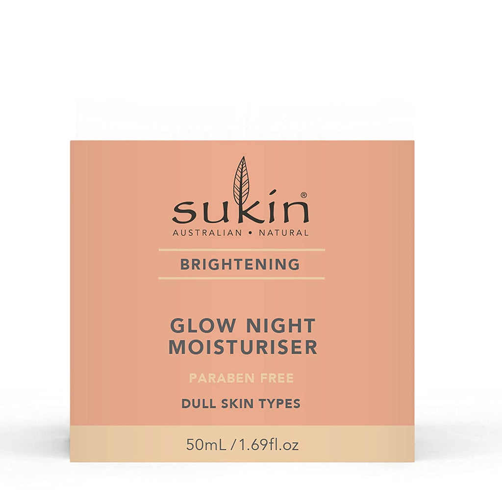 Sukin Brightening & Hydrating Night Cream - 1.69 Fl. Oz - Cozy Farm 