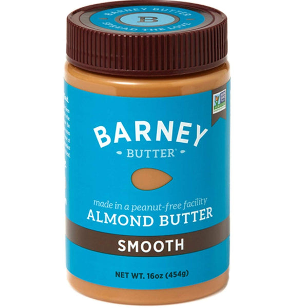 Barney Butter Smooth Almond Butter, 16 Oz., Case of 6