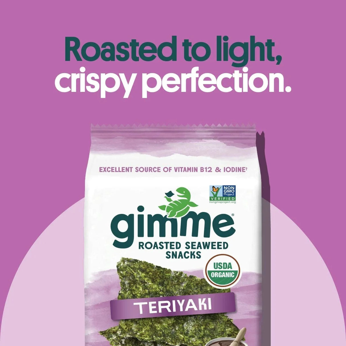Gimme Organic Roasted Teriyaki, 0.35 oz., Case of 12