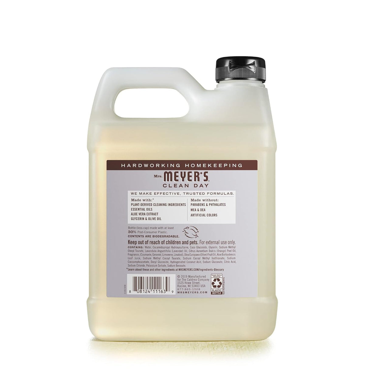 Mrs. Meyer's Clean Day Lavender Liquid Hand Soap Refill 33 Fl Oz Pack of 6