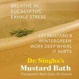 Dr. Singha's Premium Mustard Bath, 16 oz